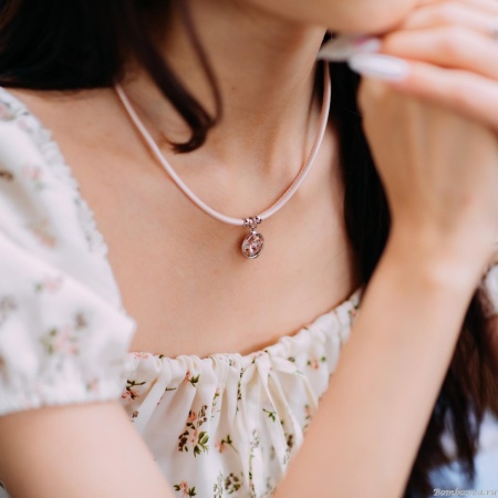 Колье Fiore Luna, Crystal